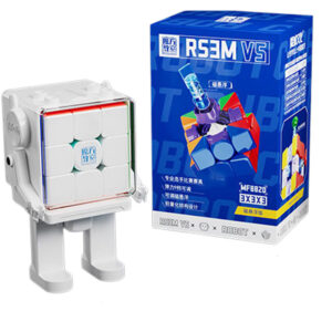 MoYu RS3 M 3x3 V5 (Magnetic, MagLev, Ball-Core, UV Coated) + Robot Box